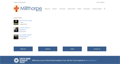 Desktop Screenshot of millthorpeschool.co.uk